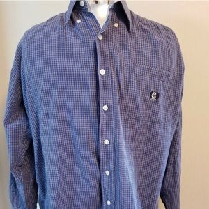 Cinch Mens M L/S 100% Cotton Button Down Shirt